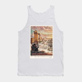 Rome Vintage Travel Poster 1906 Tank Top